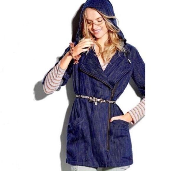 Cabi Blue Zip Adventure Anorak Jacket 5100 Size M - Picture 4 of 16